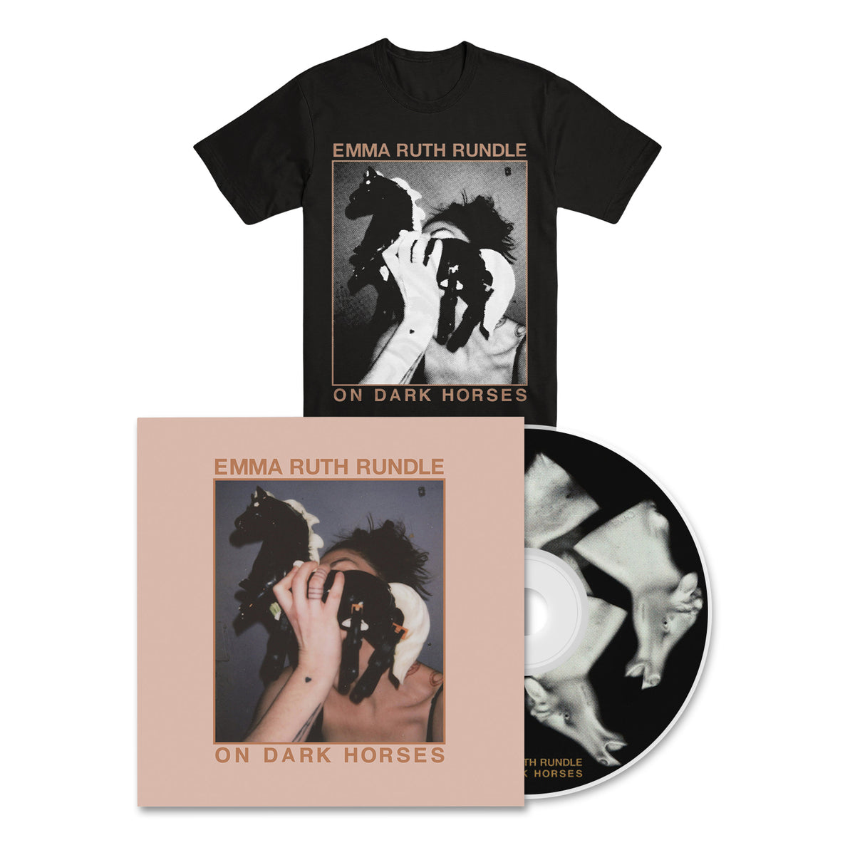 EMMA RUTH RUNDLE "On Dark Horses" CD + T-Shirt Bundle