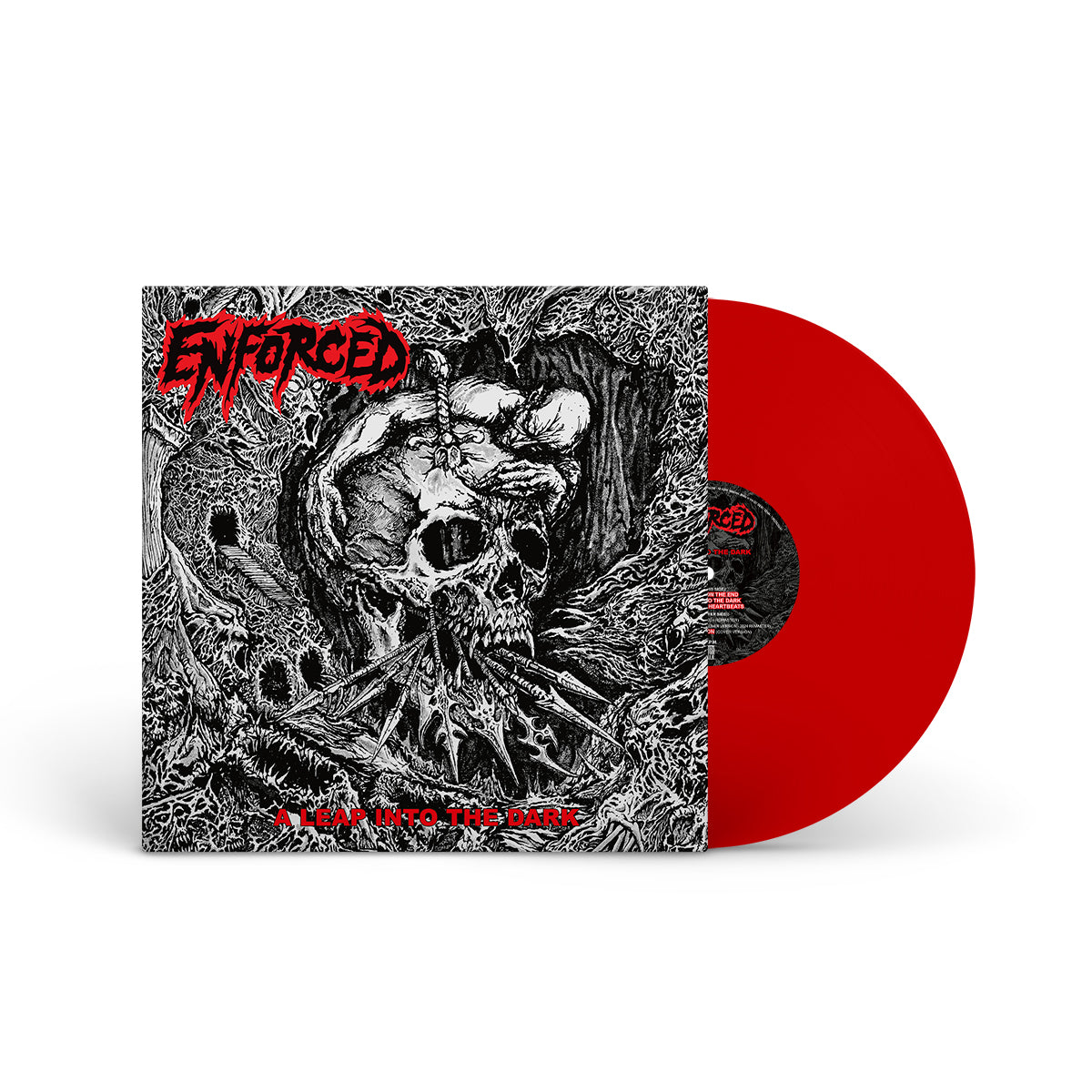 ENFORCED &quot;A Leap Into The Dark&quot; 12&quot; RED