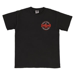 EVIL GREED "Heavy Music - Black" T-Shirt