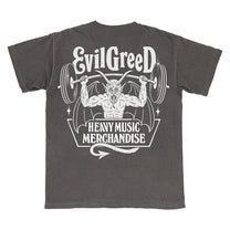 EVIL GREED &quot;Heavy Music - Grey&quot; T-Shirt