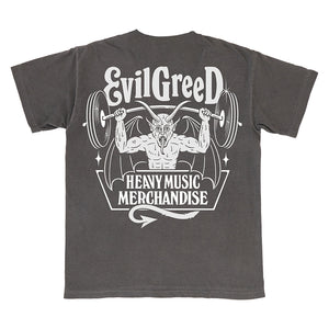 EVIL GREED "Heavy Music - Grey" T-Shirt