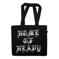 EVIL GREED &quot;Home Of Heavy&quot; Tote Bag