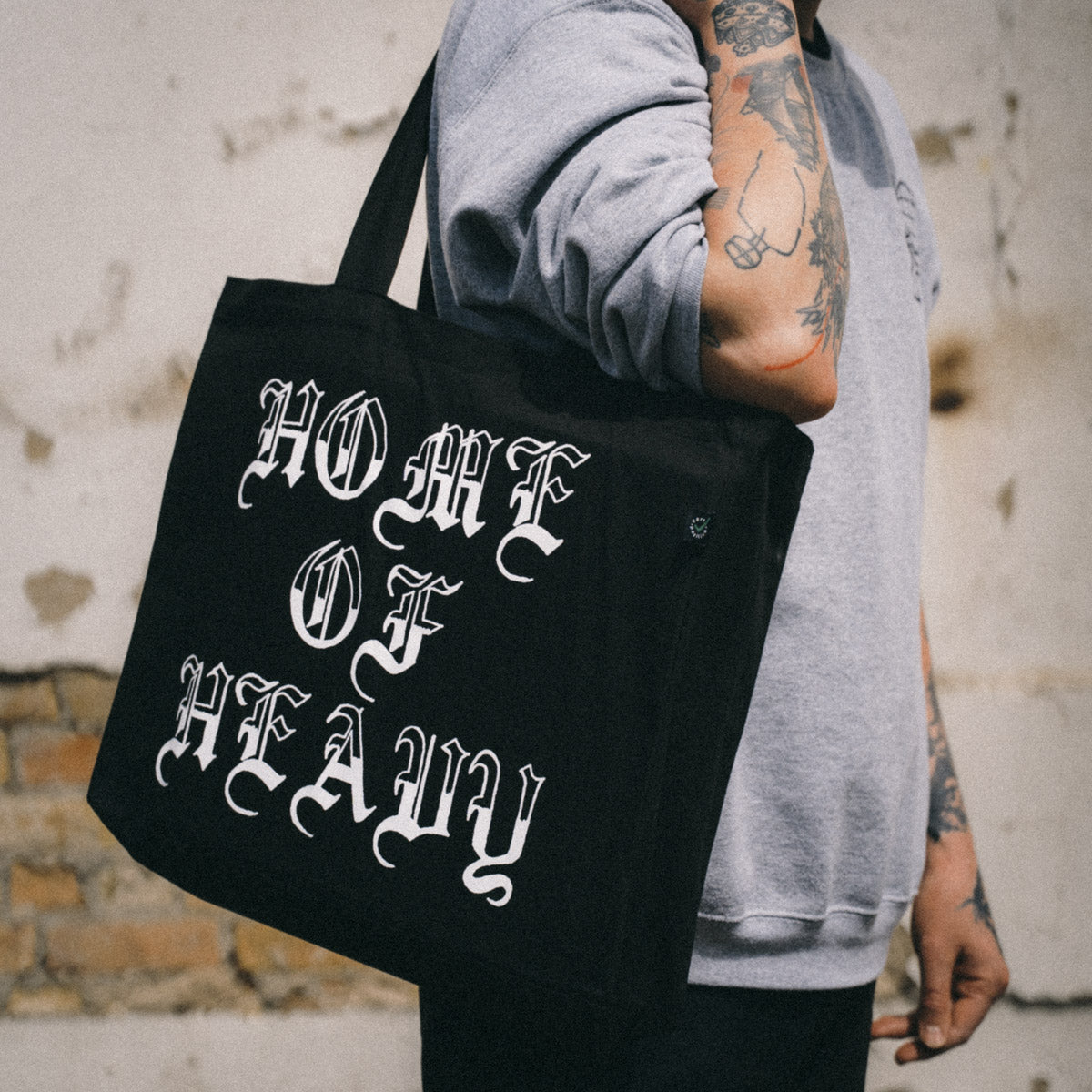 EVIL GREED &quot;Home Of Heavy&quot; Tote Bag
