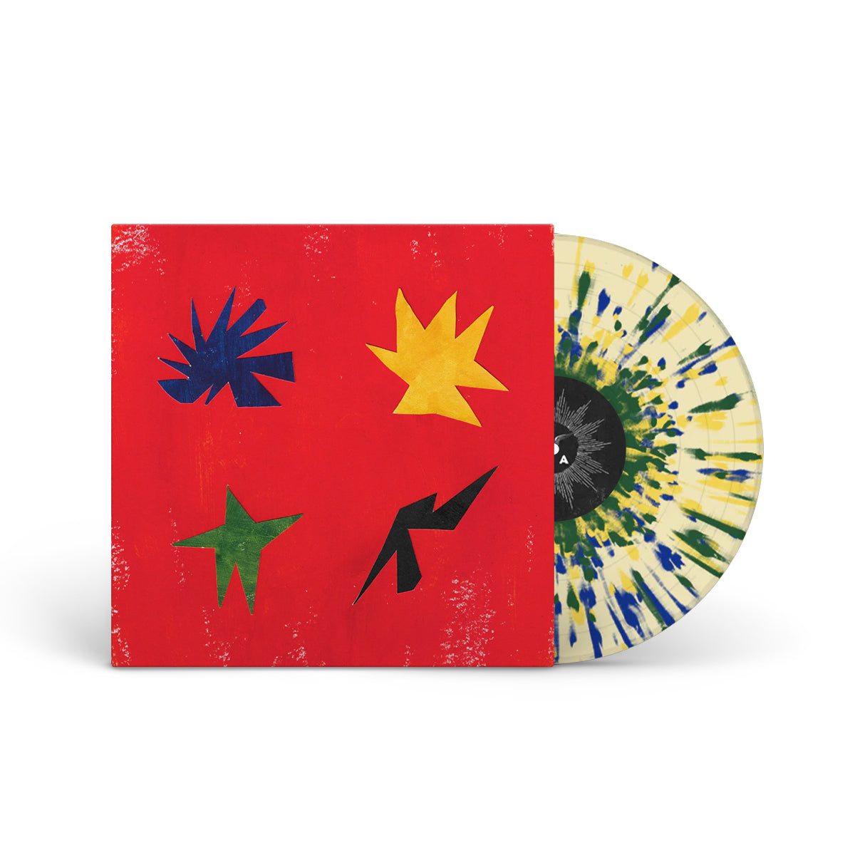 FLYCATCHER &quot;Wrench&quot; LP BONE WHITE W 3 COLOR SPLATTER