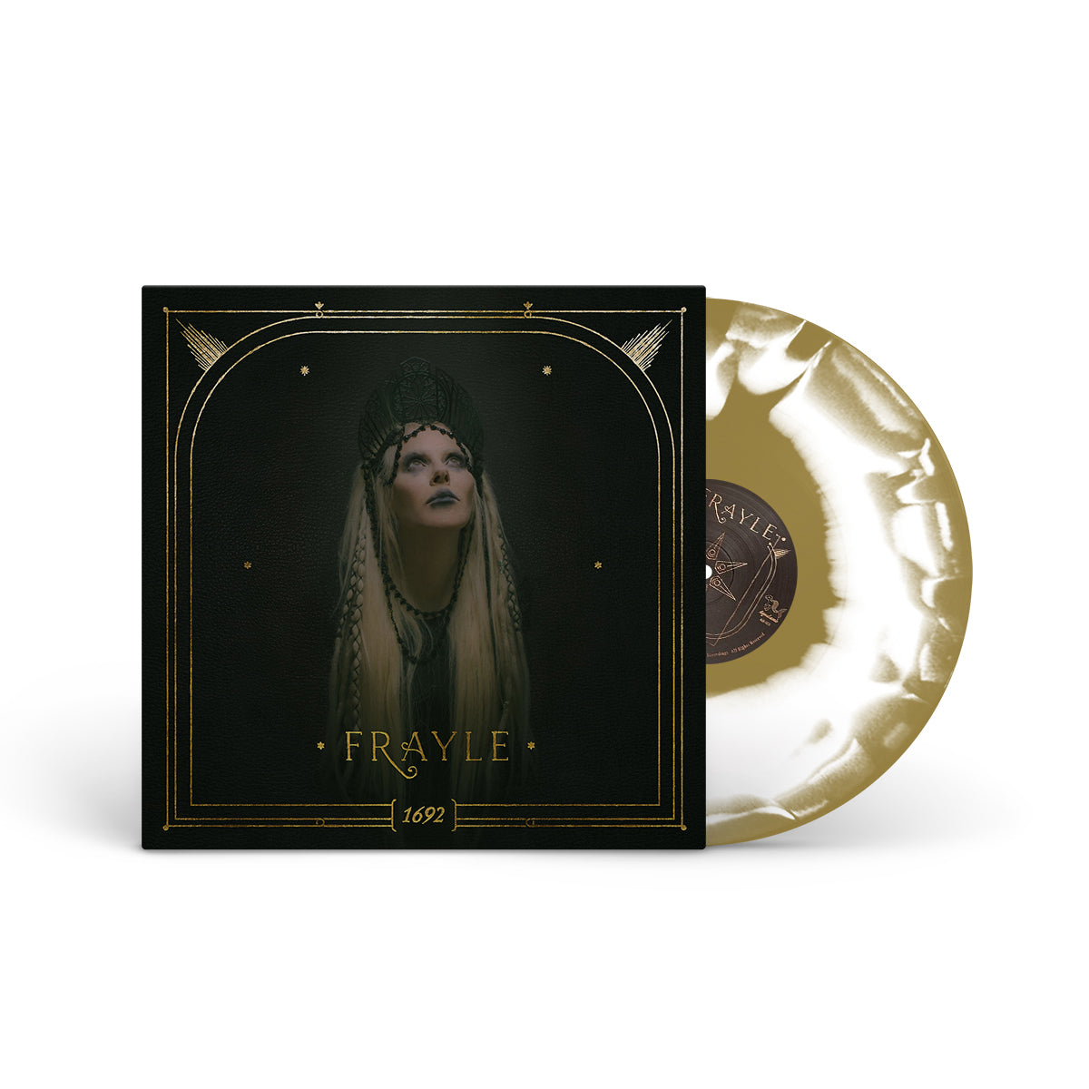 FRAYLE &quot;1692&quot; LP GOLD &amp; WHITE GALAXY