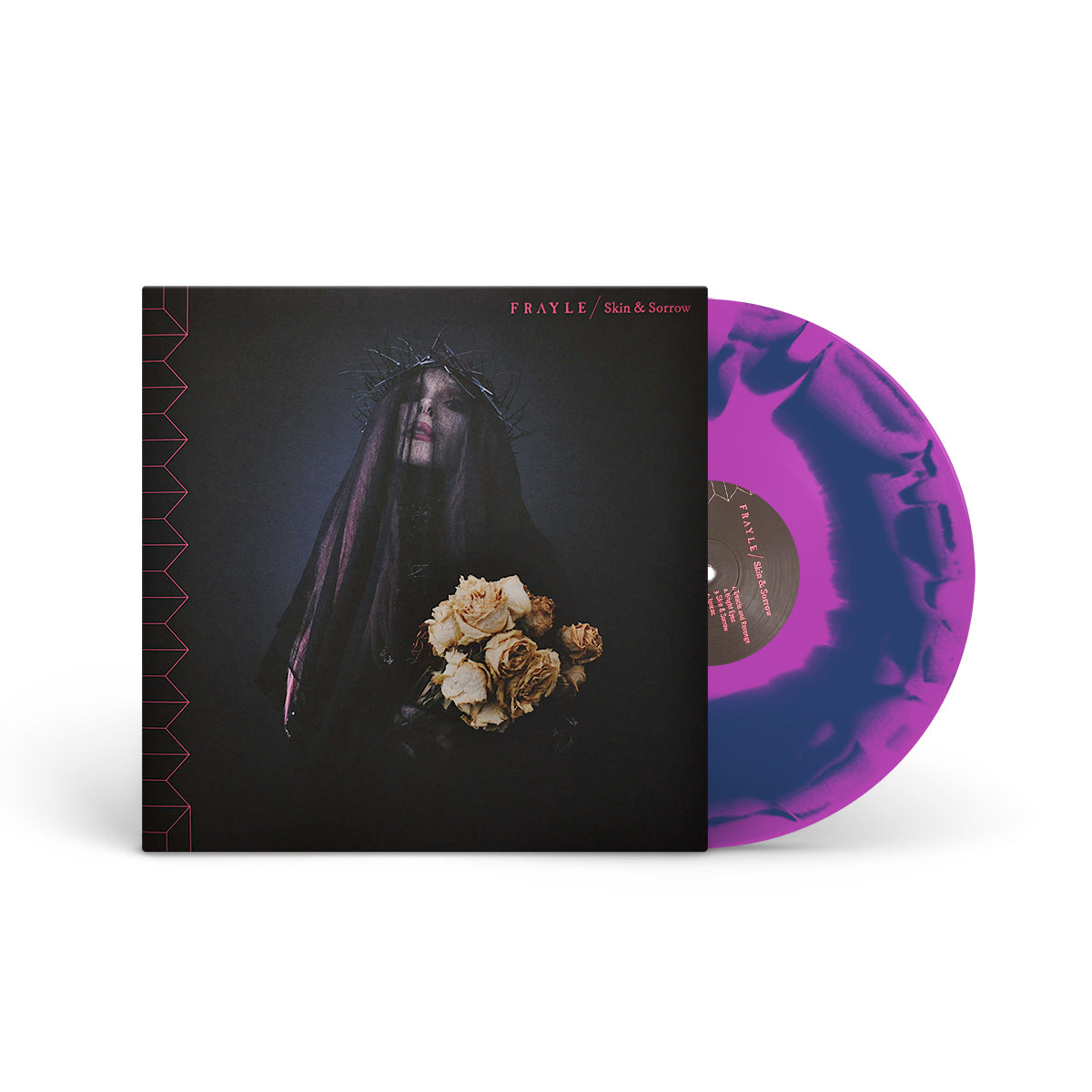 FRAYLE &quot;Skin &amp; Sorrow&quot; LP GRIMACE PURPLE W SEA BLUE