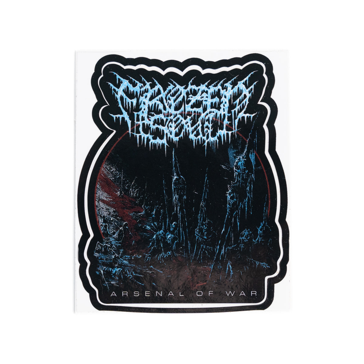 FROZEN SOUL "Arsenal Of War" Sticker