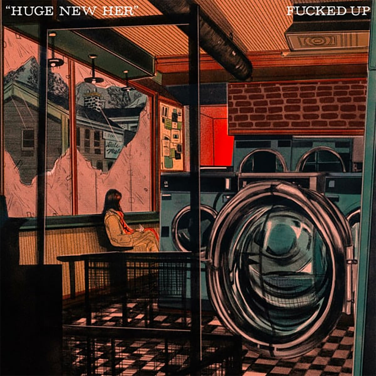 FUCKED UP &quot;Huge New Her / I Don&#39;t Want To Look&quot; 7&quot;