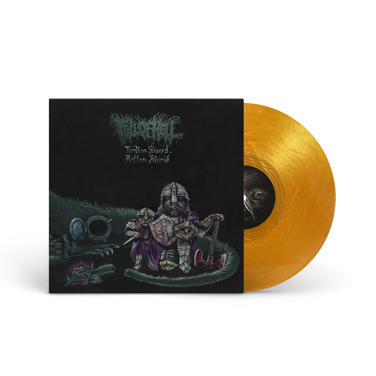 FULL OF HELL &quot;Broken Sword, Rotten Shield&quot; 10&quot; GOLD NUGGET