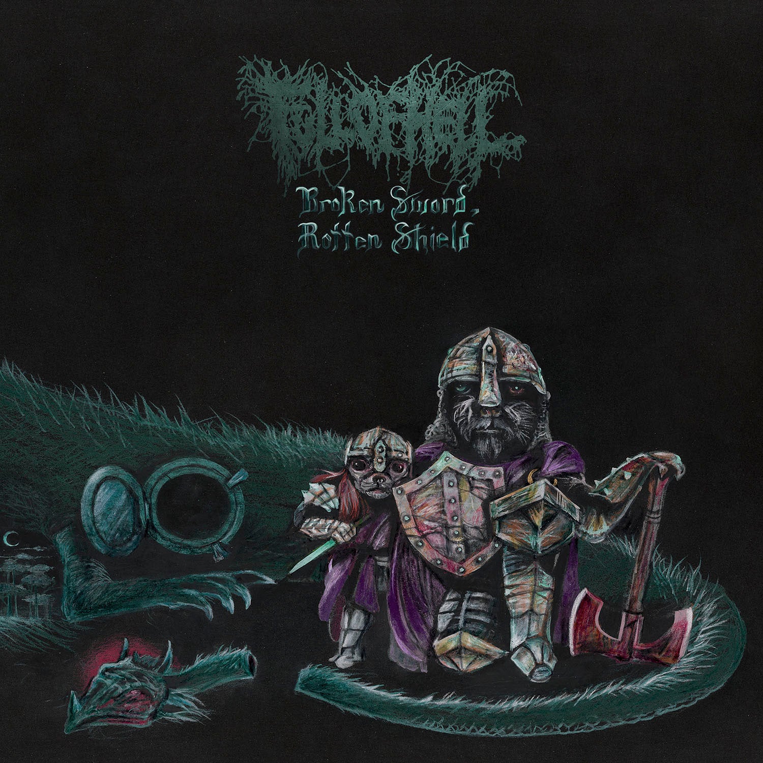 FULL OF HELL "Broken Sword, Rotten Shield" 10"
