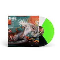 FULL OF HELL &quot;Coagulated Bliss&quot; LP GREEN WHITE BLACK TRI-COLOR