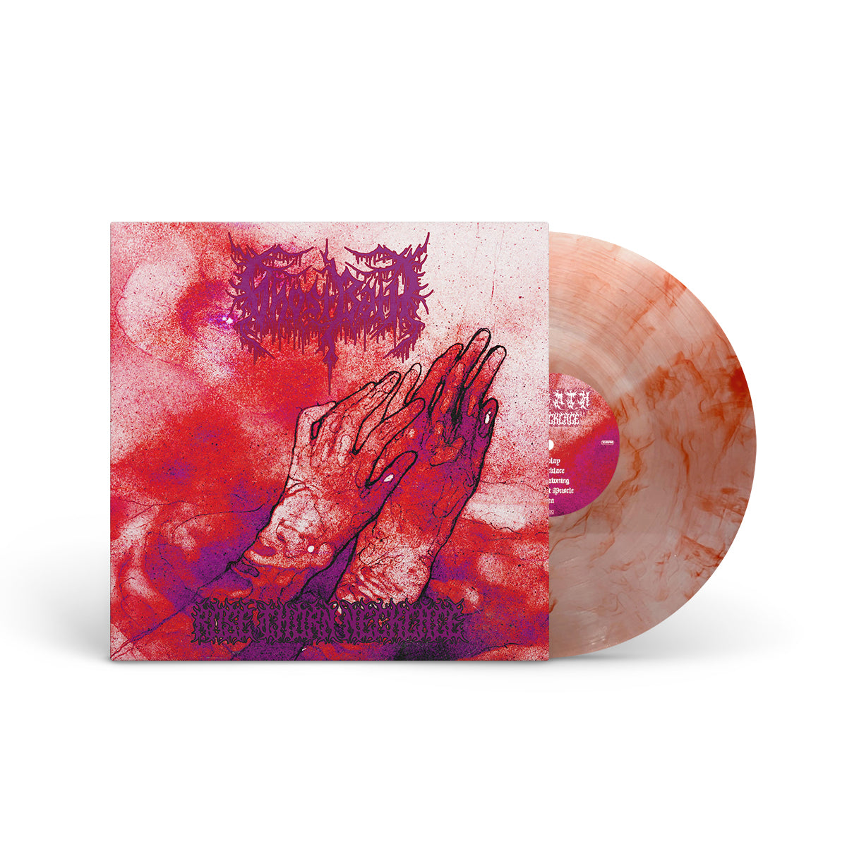 GHOST BATH &quot;Rose Thorn Necklace&quot; LP RED SWIRL