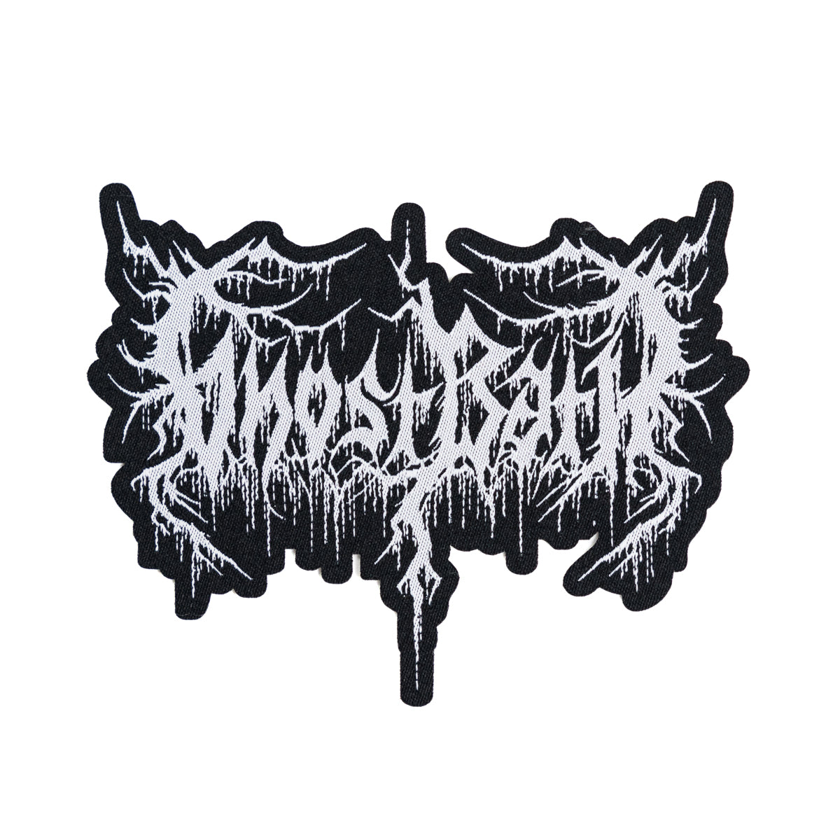 GHOST BATH &quot;Shaped Logo&quot; Patch