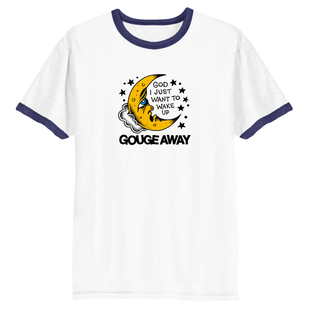 GOUGE AWAY &quot;God I Just Want To Wake Up&quot; T-Shirt