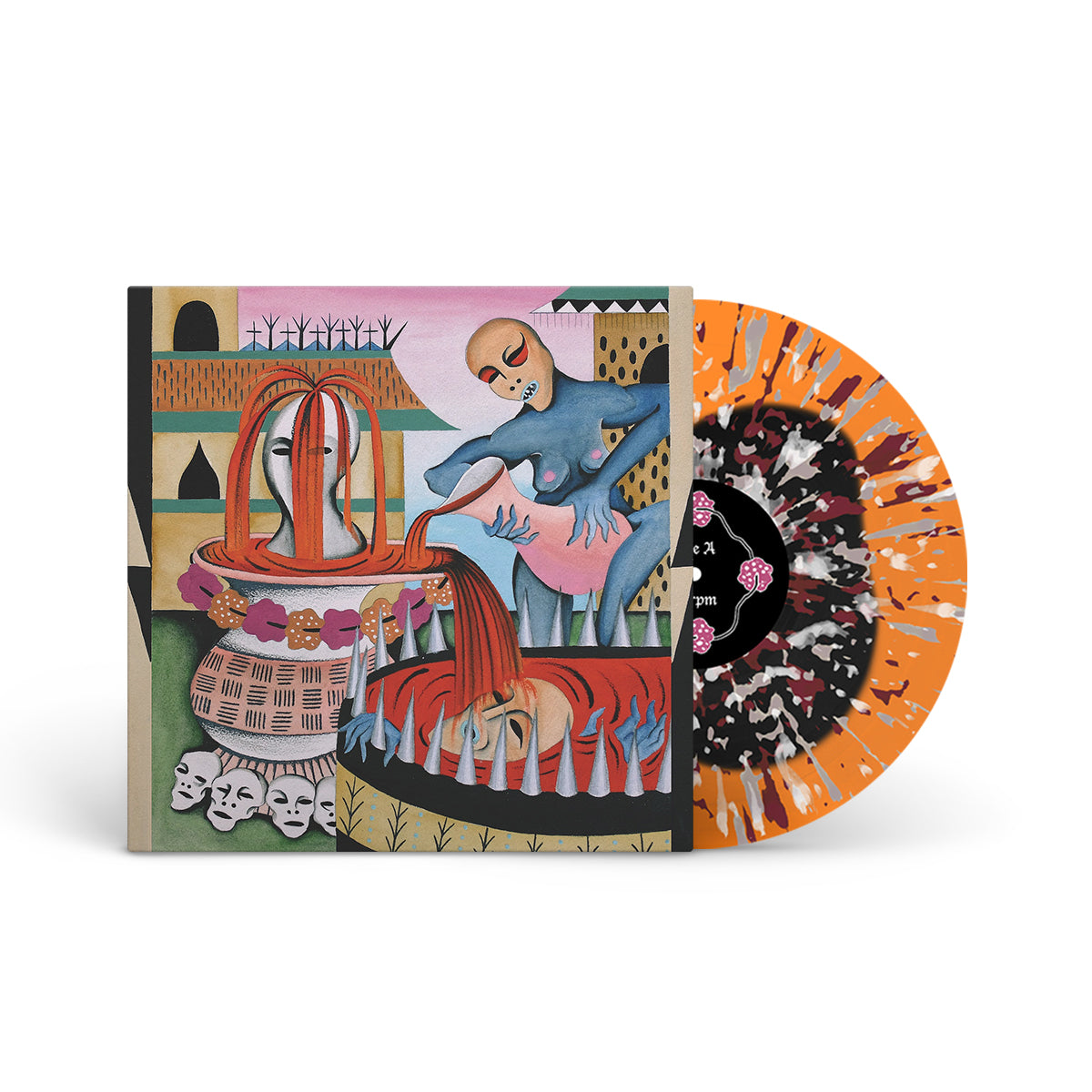 GULCH &quot;Impenetrable Cerebral Fortress&quot; LP BLACK IN ORANGE W SPLATTER