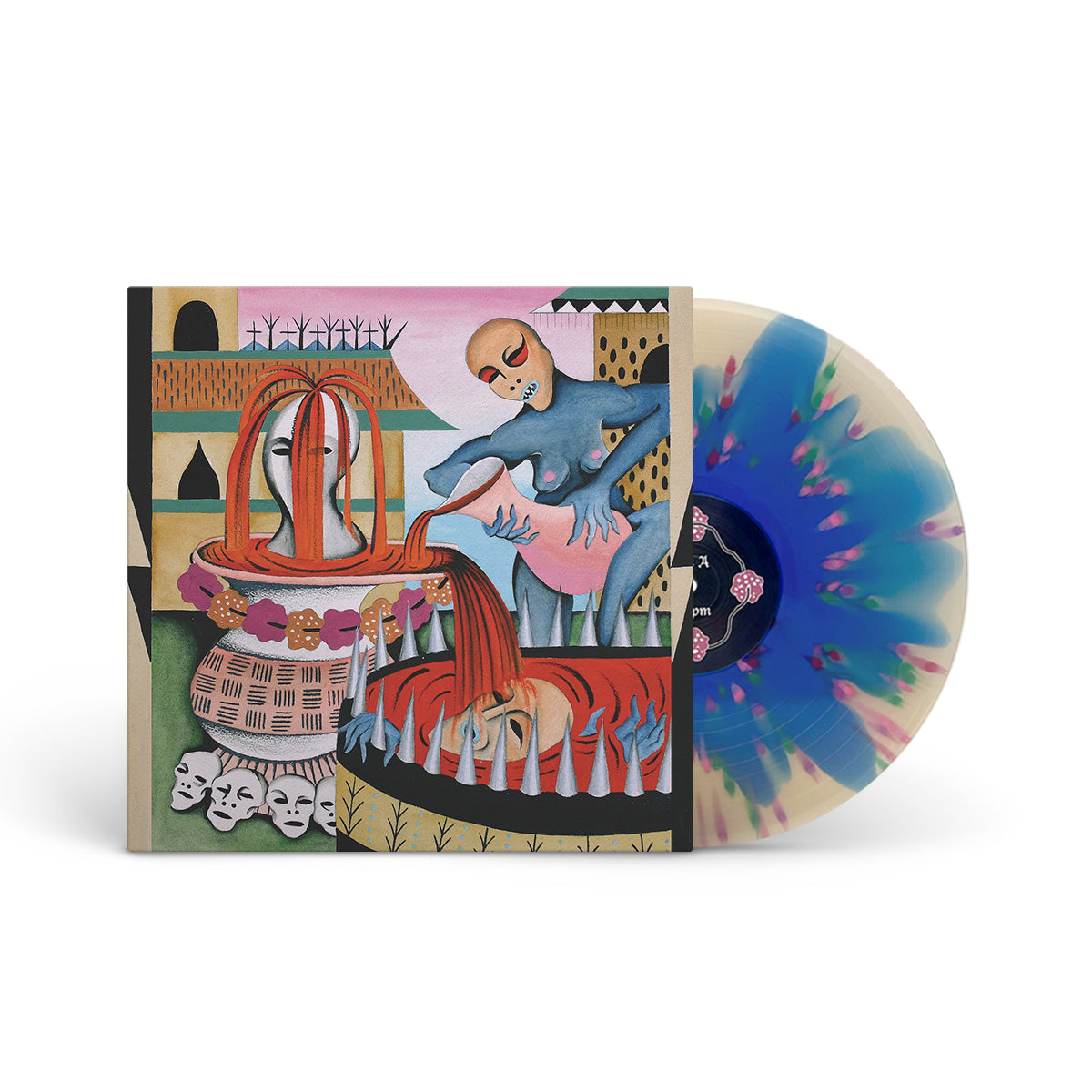 GULCH &quot;Impenetrable Cerebral Fortress&quot; LP BLUE IN BEER W SPLATTER