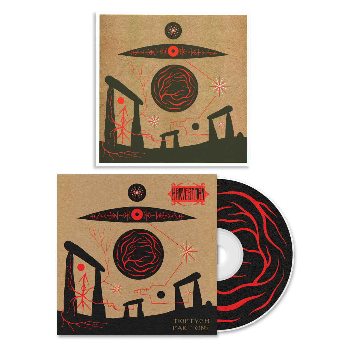 HARVESTMAN &quot;Triptych: Part One&quot; CD + Art Print Bundle