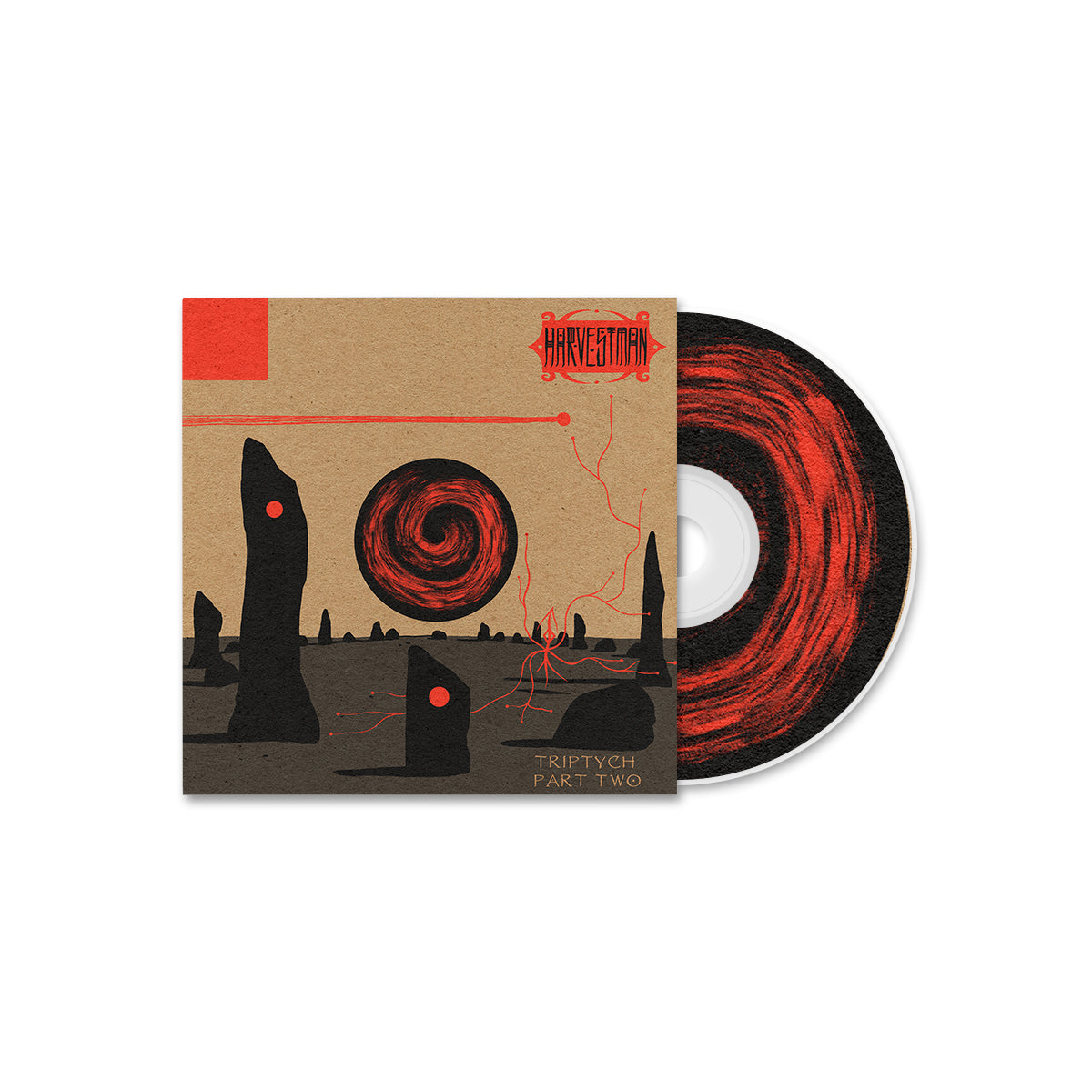 HARVESTMAN &quot;Triptych: Part Two&quot; CD + Art Print Bundle