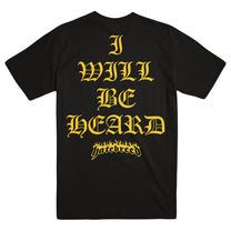 HATEBREED &quot;I Will Be Heard&quot; T-Shirt