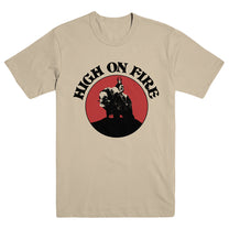 HIGH ON FIRE &quot;Musk Ox Rider - Natural&quot; T-Shirt