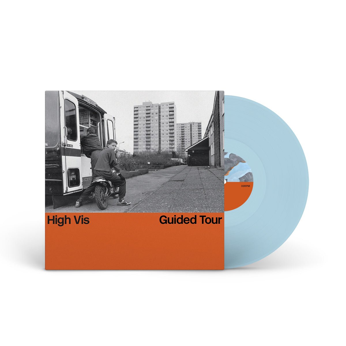 HIGH VIS "Guided Tour" LP CLEAR BLUE ICE