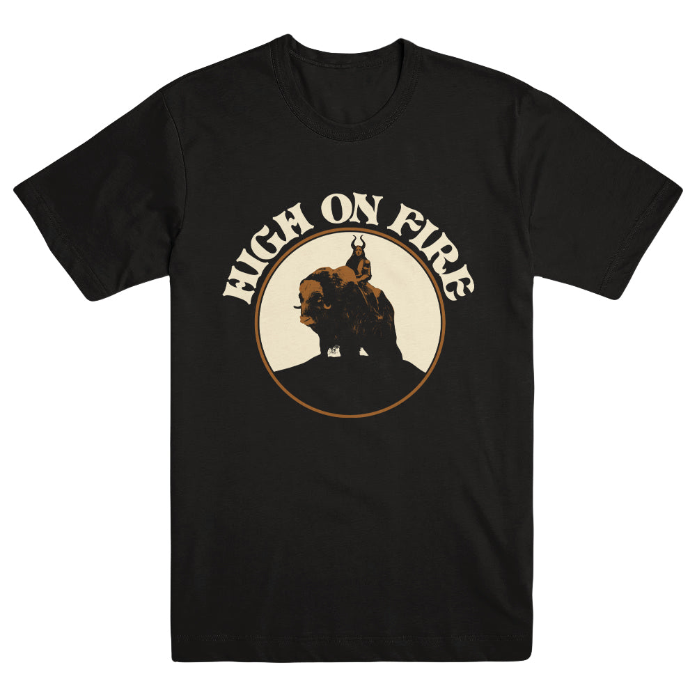 HIGH ON FIRE &quot;Musk Ox Rider - Black&quot; T-Shirt