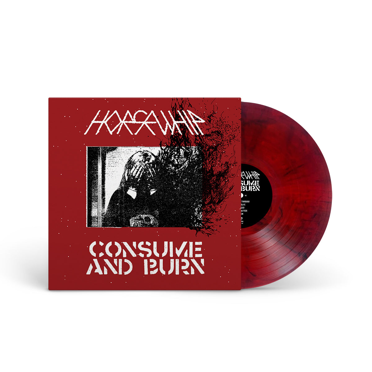 HORSEWHIP &quot;Consume And Burn&quot; LP BLOOD RED W BLACK SMOKE
