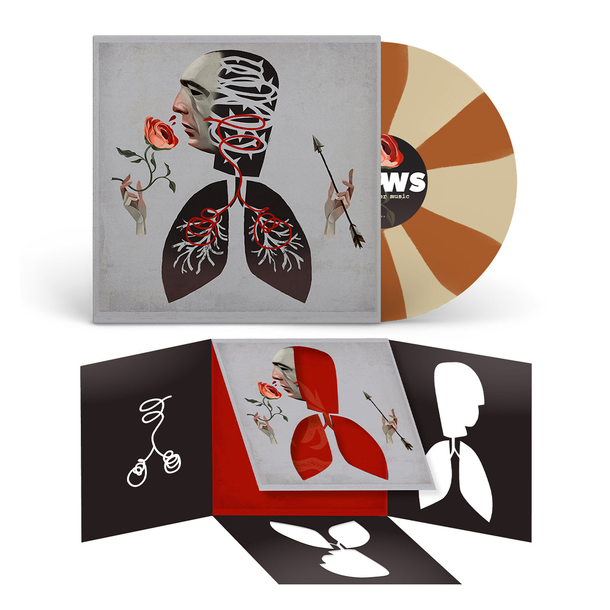HOT WATER MUSIC &quot;Vows&quot; LP + Coffee Mug + Art Print Bundle
