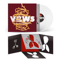HOT WATER MUSIC &quot;Vows&quot; LP DELUXE - WHITE W SCREENPRINTED COVER