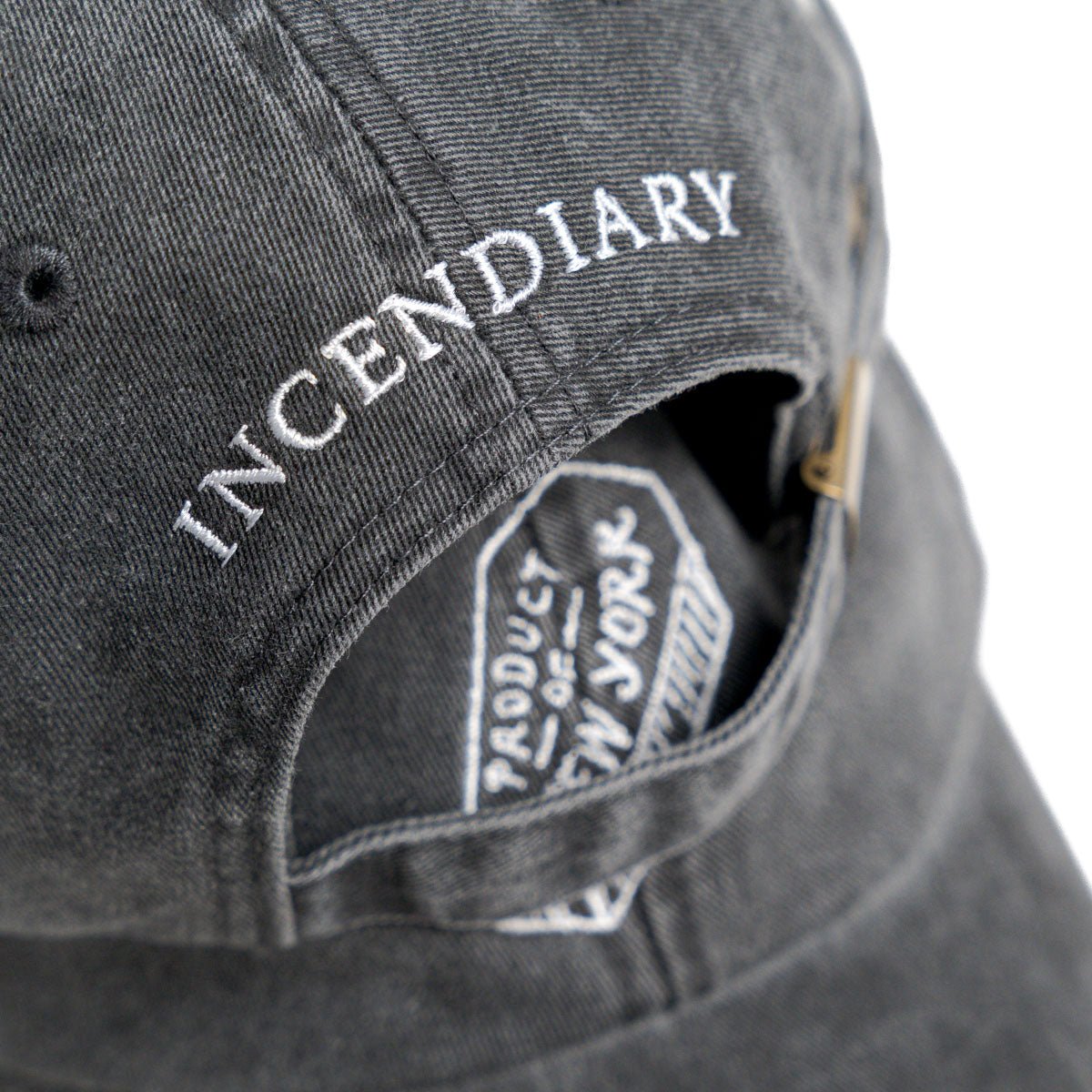INCENDIARY "Coffin - Vintage Black" Cap