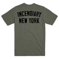 INCENDIARY &quot;Product Of New York - Military Green&quot; T-Shirt