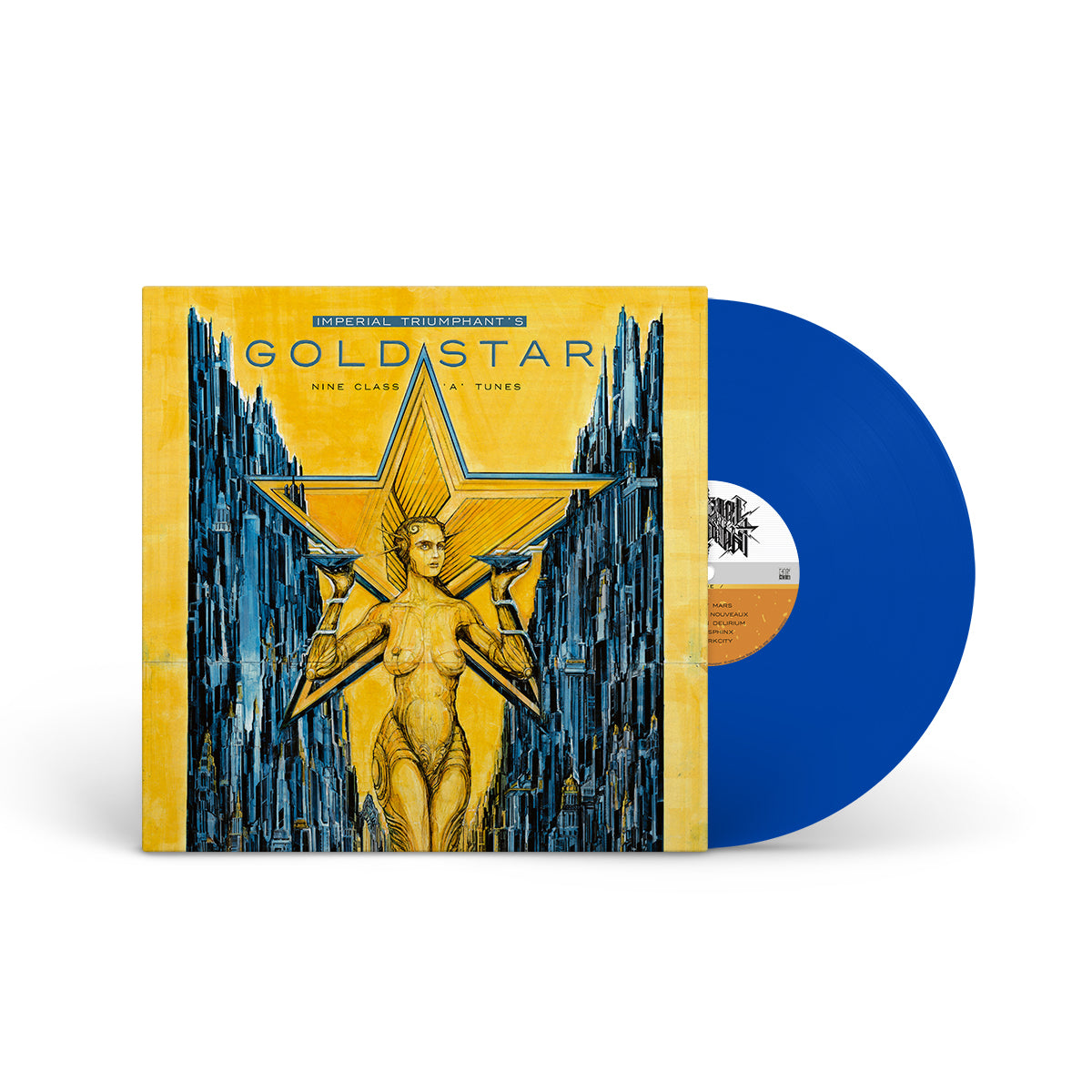 IMPERIAL TRIUMPHANT &quot;Goldstar&quot; LP TRANSP. BLUE