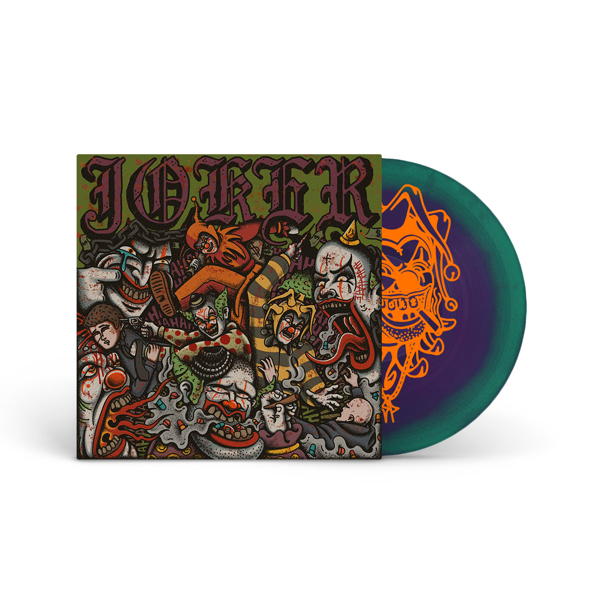 JOKER &quot;The EP&quot; 12&quot; EP PURPLE &amp; GREEN SWIRL