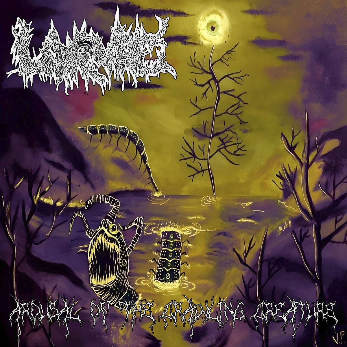 LARVAE &quot;Arousal Of The Crawling Creature&quot; LP