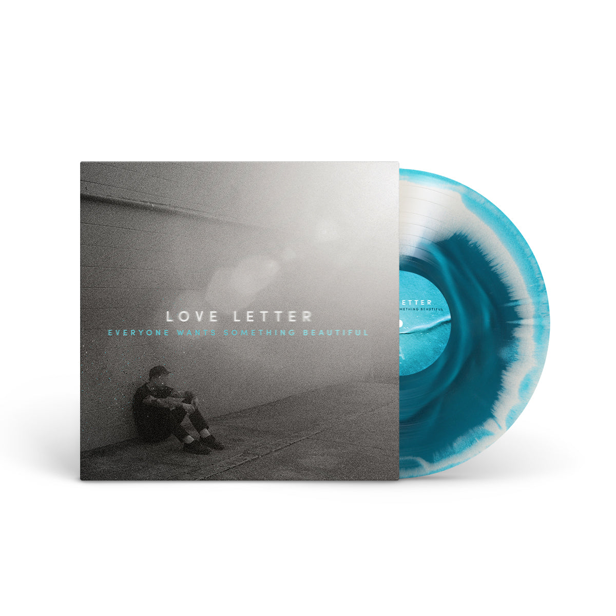 LOVE LETTER &quot;Everyone Wants Something Beautiful&quot; LP SEA BLUE SMASH