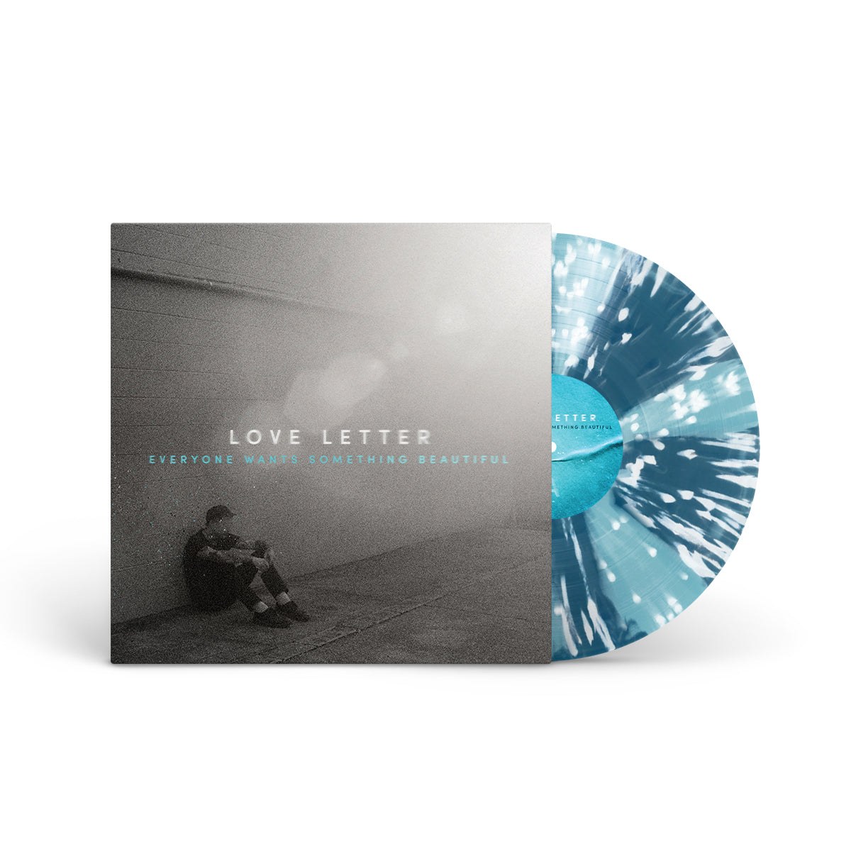 LOVE LETTER &quot;Everyone Wants Something Beautiful&quot; LP ICE PINWHEEL + SPLATTER
