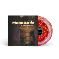 MAGNITUDE &quot;Of Days Renewed...&quot; LP MAROON VIOLET WHITE MIX W NEON ORANGE SPLATTER (EVIL GREED EXCLUSIVE)