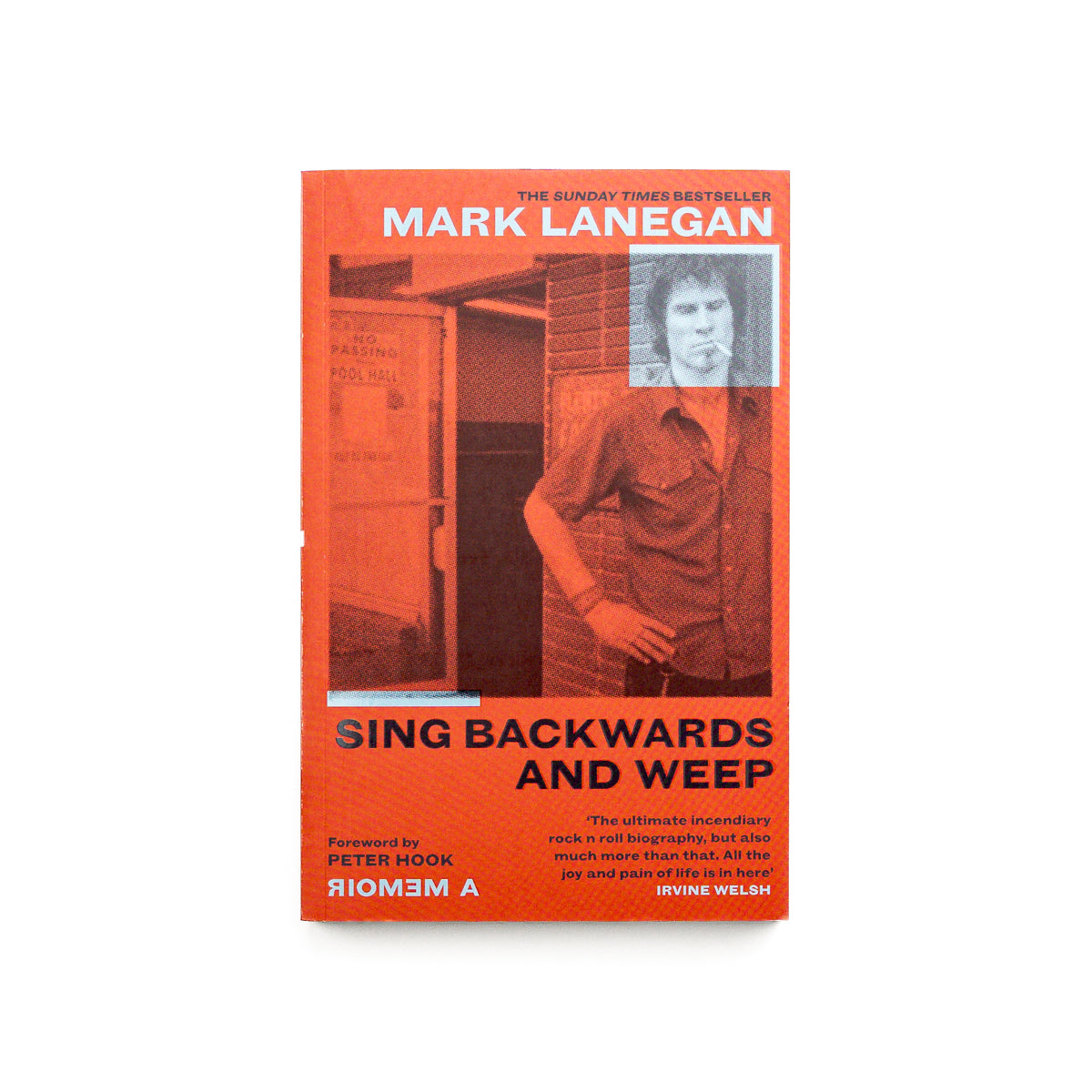 MARK LANEGAN &quot;Sing Backwards And Weep&quot; Book