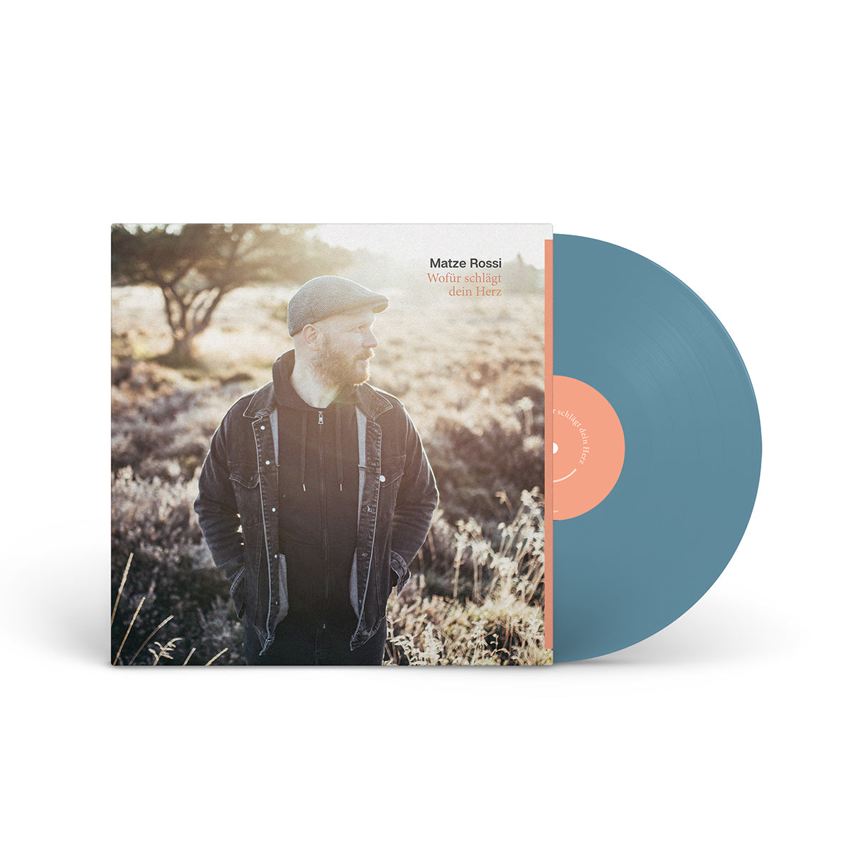 MATZE ROSSI &quot;Wofür Schlägt Dein Herz&quot; LP SEA BLUE