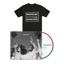 MILITARIE GUN &quot;God Save The Gun&quot; CD + T-Shirt Bundle