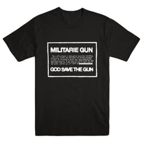MILITARIE GUN &quot;God Save The Gun&quot; CD + T-Shirt Bundle