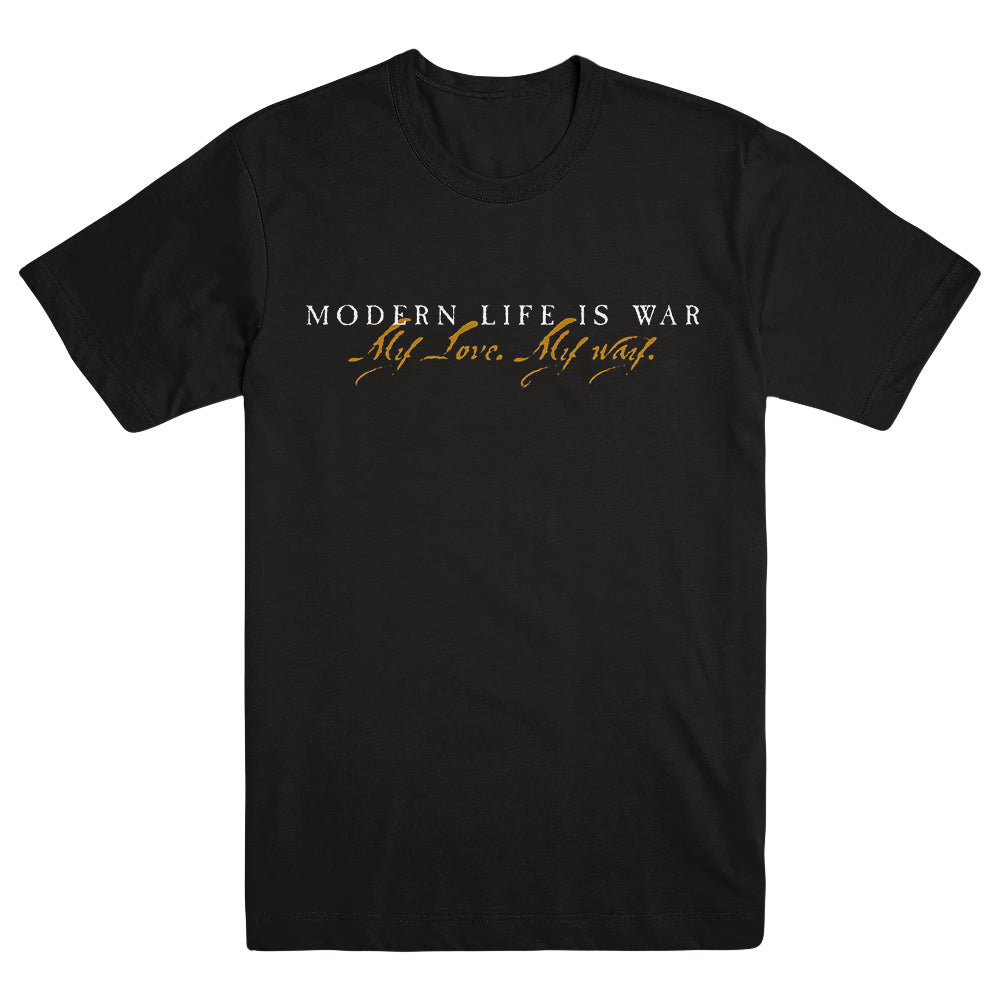 MODERN LIFE IS WAR &quot;First And Ellen&quot; T-Shirt