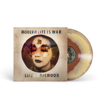 MODERN LIFE IS WAR &quot;Life On The Moon&quot; LP YELLOW &amp; BROWN SMASH