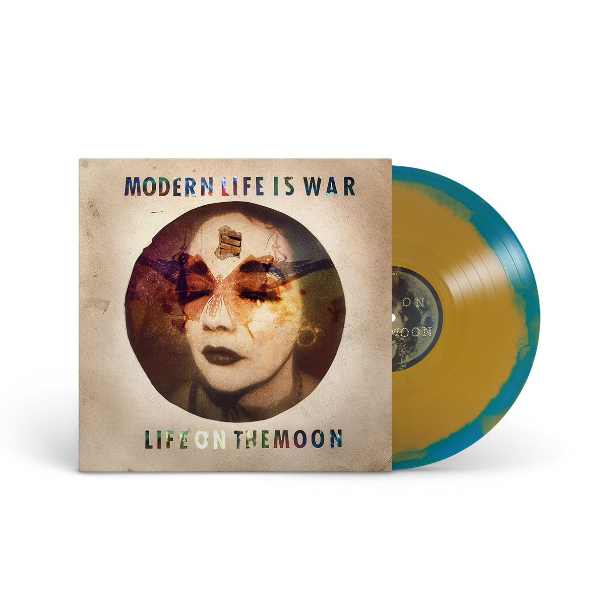 MODERN LIFE IS WAR &quot;Life On The Moon&quot; LP GOLDEN MOON