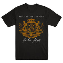MODERN LIFE IS WAR &quot;MLMW - Black&quot; T-Shirt
