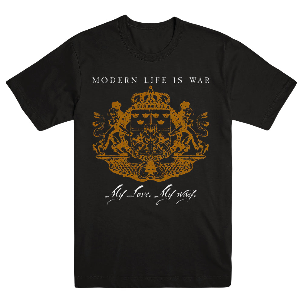MODERN LIFE IS WAR &quot;MLMW - Black&quot; T-Shirt