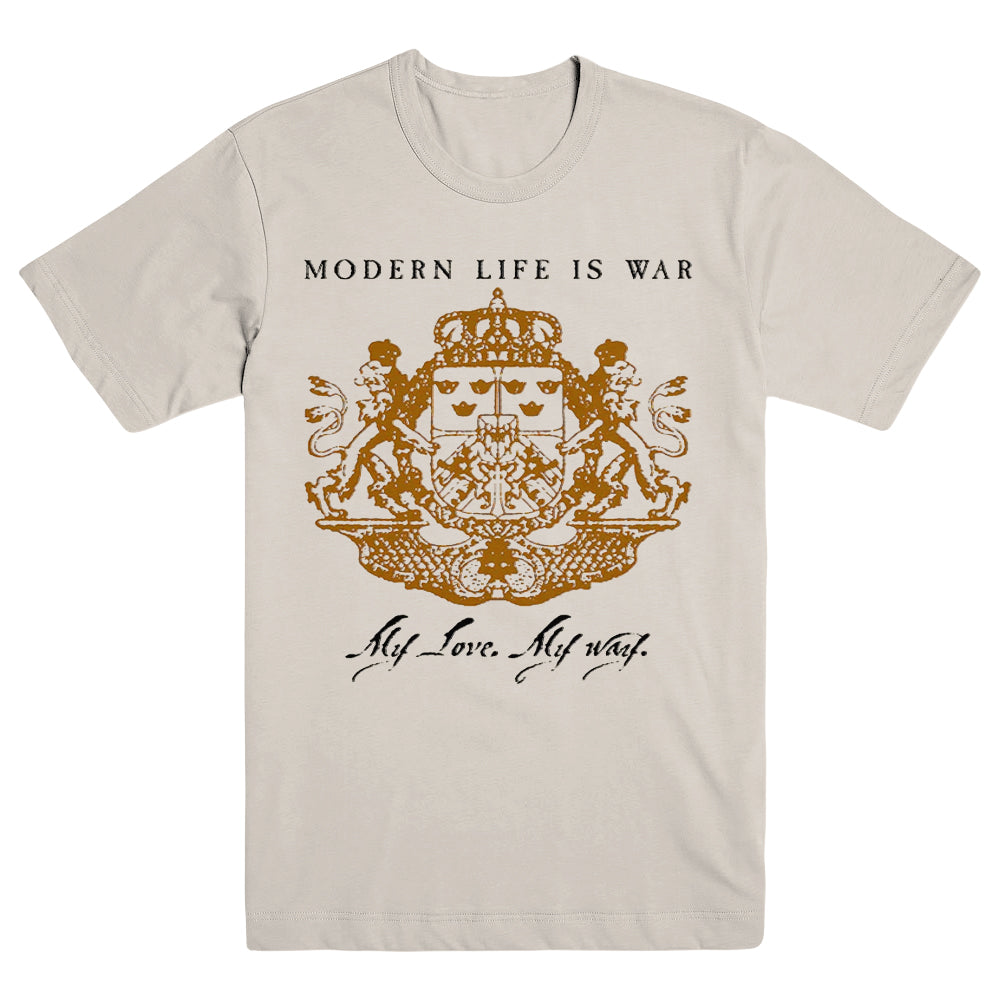 MODERN LIFE IS WAR &quot;MLMW - Ivory&quot; T-Shirt