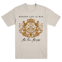 MODERN LIFE IS WAR &quot;MLMW - Ivory&quot; T-Shirt