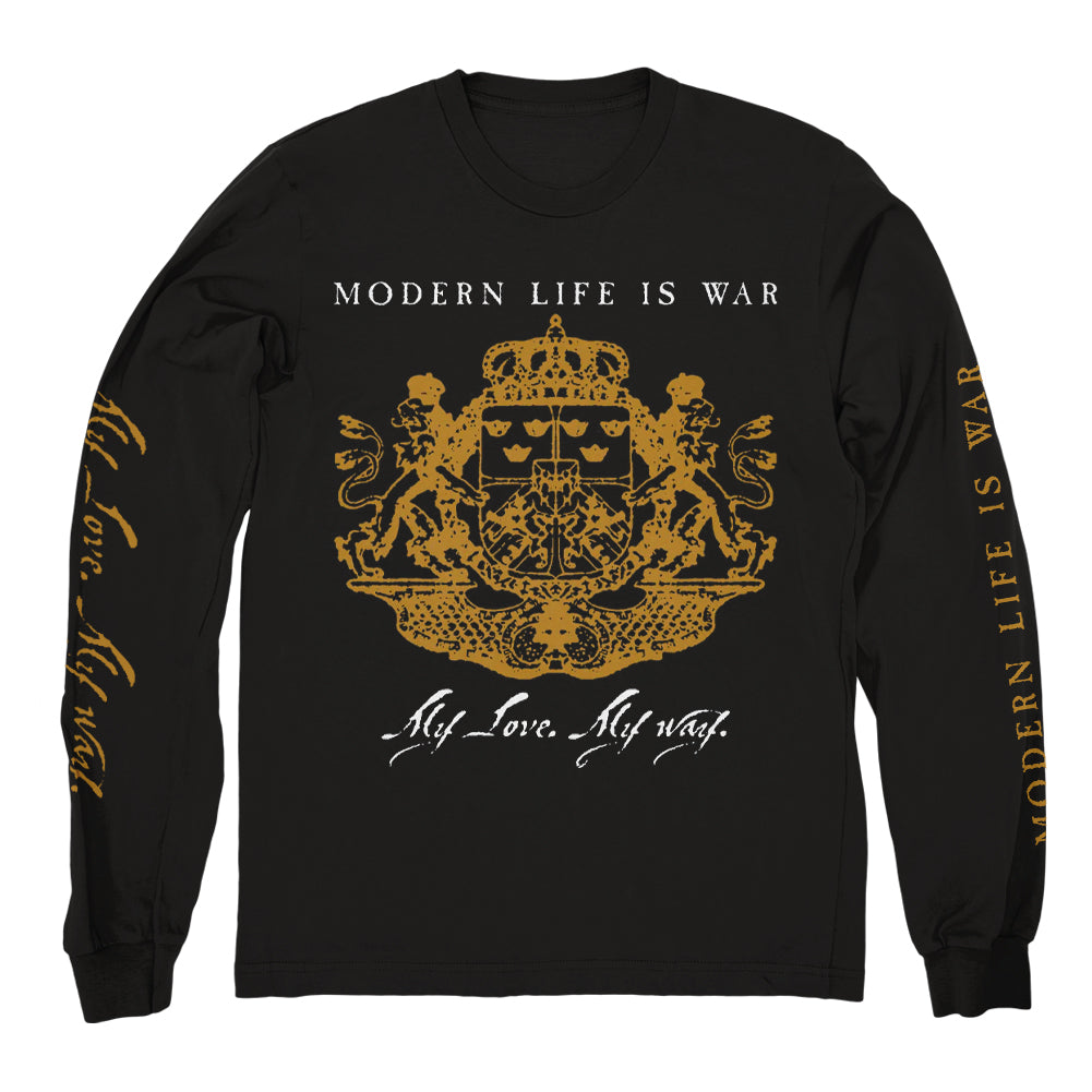 MODERN LIFE IS WAR &quot;MLMW&quot; Longsleeve