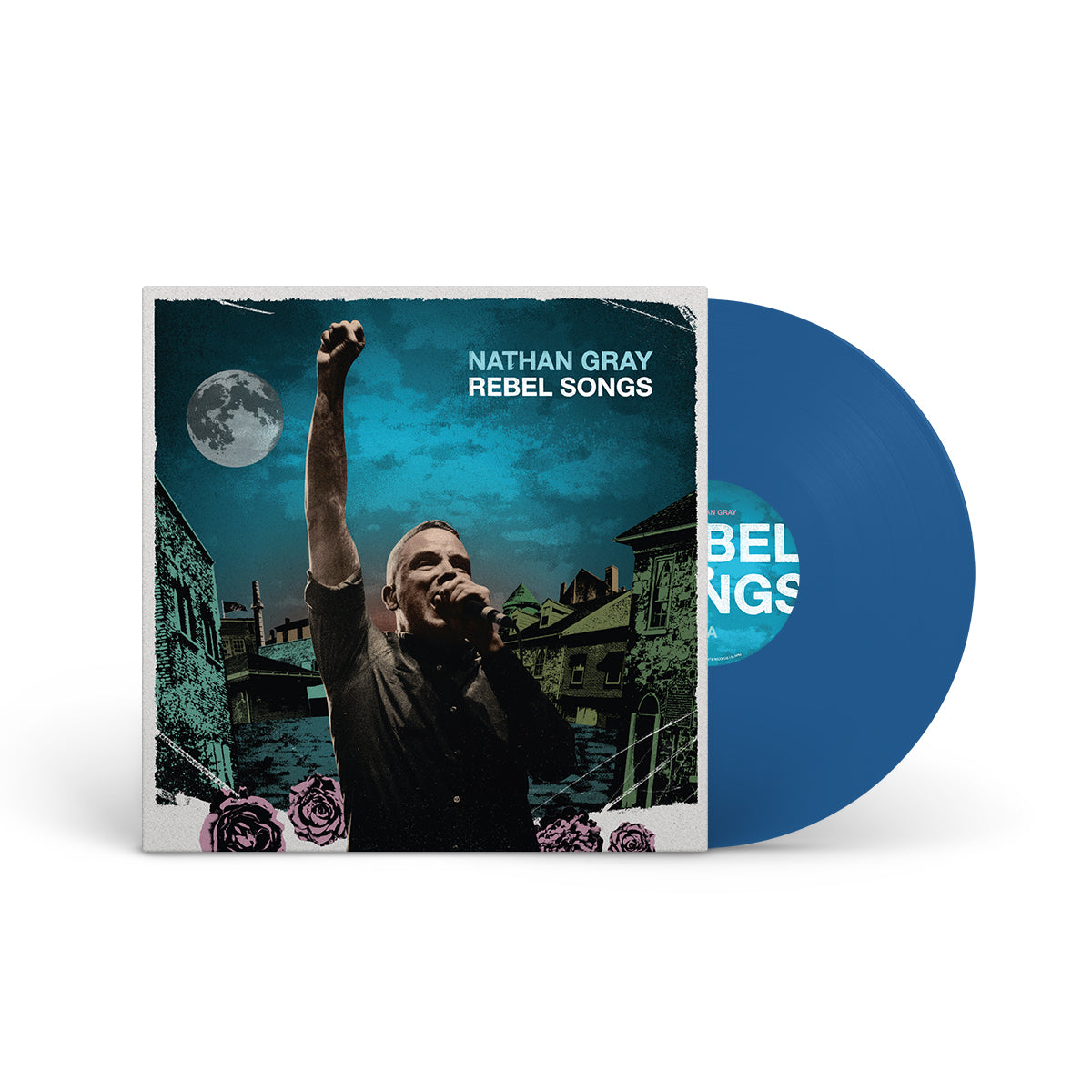 NATHAN GRAY &quot;Rebel Songs&quot; LP BLUE JAY